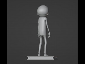 Morty From Rick and Morty Modello di stampa 3D