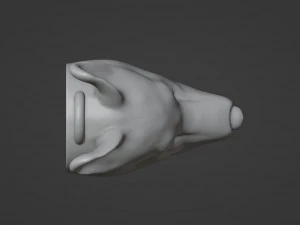Corgi Dog Pendant 3D Print Model