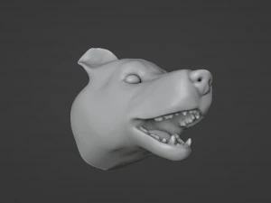 Corgi Dog Pendant 3D Print Model