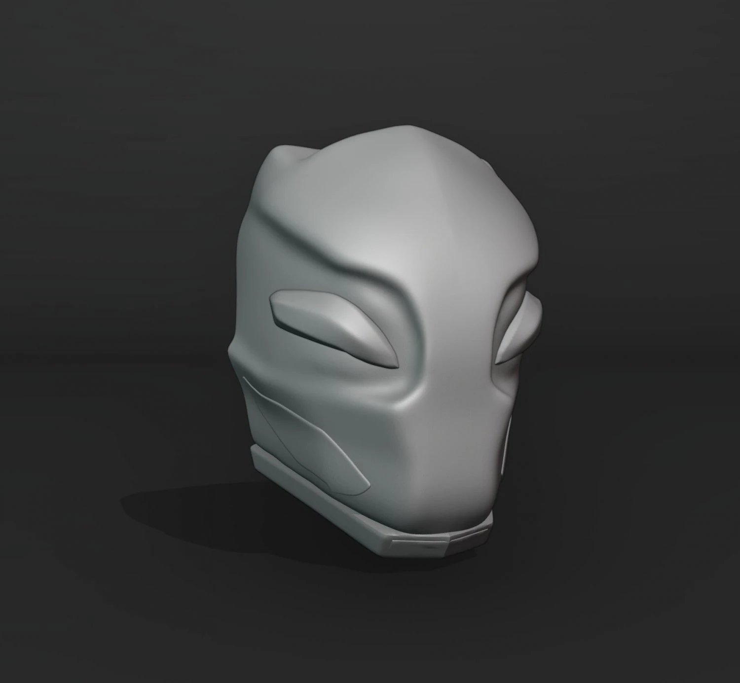 Arthur Wearable Mask from COD MW2 3D Print Model .c4d .max .obj .3ds .fbx .stl .blend 
