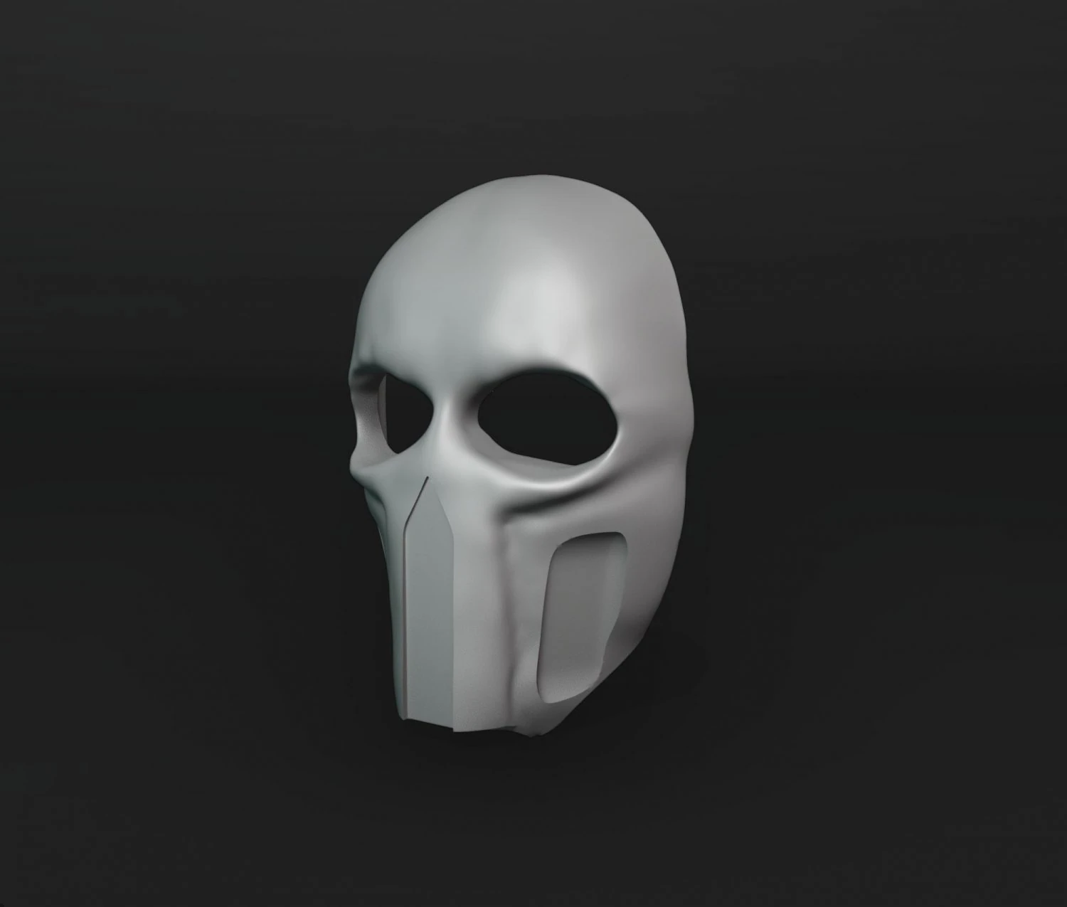 Butch Wearable Mask from COD MW2 3D Print Model .c4d .max .obj .3ds .fbx .stl .blend 