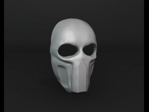 Butch Wearable Mask from COD MW2 Model Cetak 3D