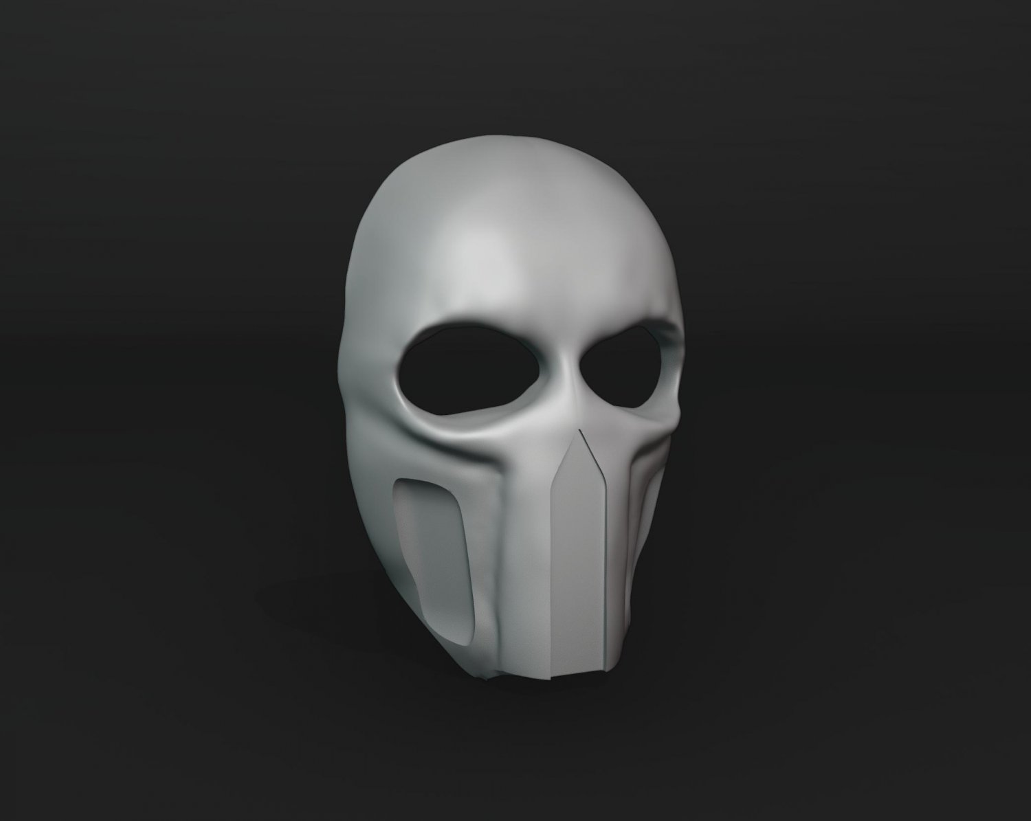 Mw2 GHOST Operator Mask Call of Duty Modern Warfare Mask 3D model 3D  printable