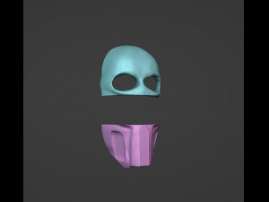 Butch Wearable Mask from COD MW2 Model Cetak 3D