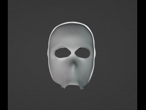 Butch Wearable Mask from COD MW2 Model Cetak 3D