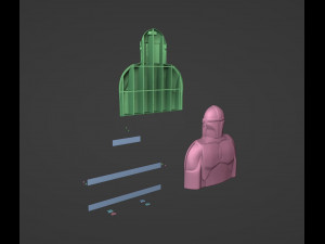 The Mandalorian Collectors Case 3D Baskı Modeli