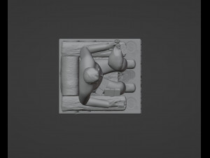 Jesus Malverde Statue 3D Print Model