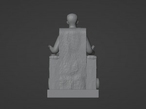 Jesus Malverde Statue 3D Print Model