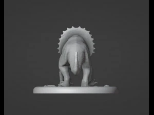 Triceratops 3D Print Model