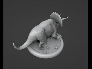 Triceratops 3D Print Model