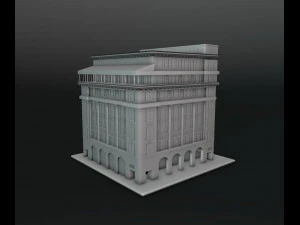 चीन बैंकिंग कॉर्पोरेशन बिनोंडो बिल्डिंग 3D प्रिंट मॉडल