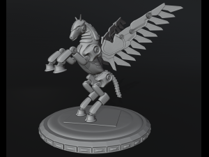 Mechanical Pegasus 3Dプリントモデル