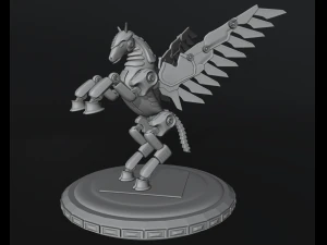 Pegaso meccanico Modello di stampa 3D