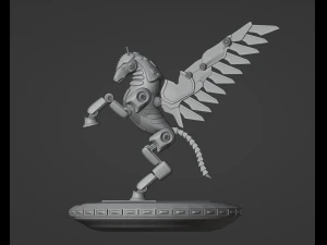Mechanical Pegasus 3D Print Model