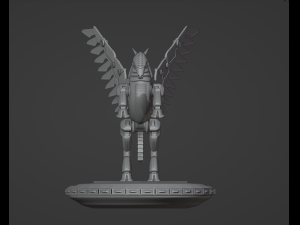 Mechanical Pegasus 3D Druckmodell
