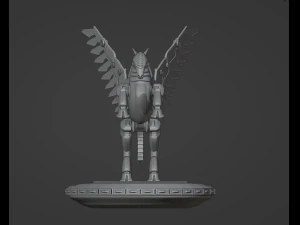 Mechanical Pegasus 3D Print Model