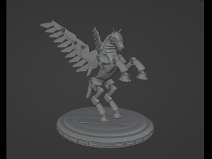 Mechanical Pegasus 3D Druckmodell