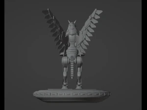 Mechanical Pegasus 3D Print Model