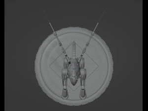 Mechanical Pegasus 3D Print Model