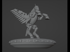 Mechanical Pegasus 3D Druckmodell
