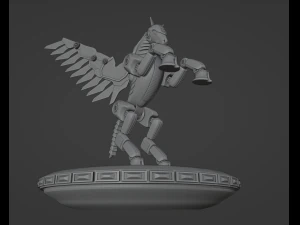 Mechanical Pegasus 3D Print Model