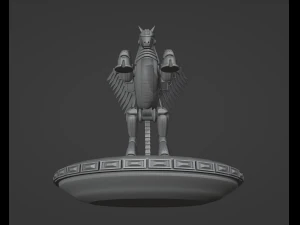 Mechanical Pegasus 3D Print Model