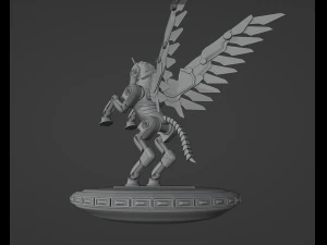 Mechanical Pegasus 3D Print Model