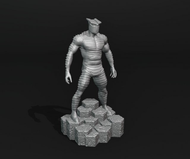 The Destroyer Automaton From Thor 3D Print Model .c4d .max .obj .3ds .fbx .stl .blend 