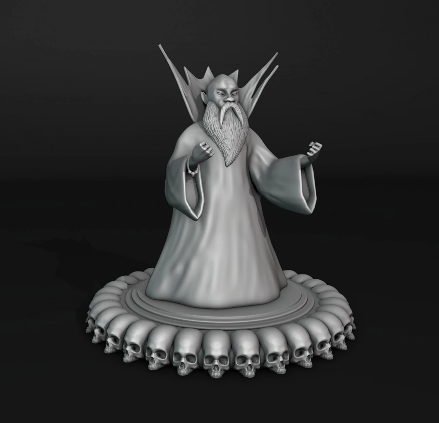 Kelek from Dungeons and Dragons 3D Print Model .c4d .max .obj .3ds .fbx .stl .blend 