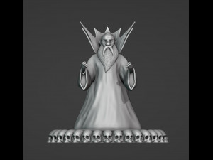Kelek from Dungeons and Dragons 3D 打印模型