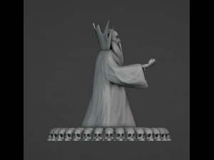 Kelek from Dungeons and Dragons 3D Print Model