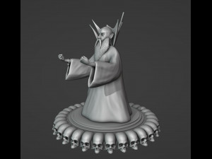 Kelek from Dungeons and Dragons 3D 打印模型