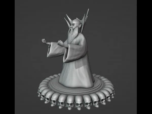 Kelek from Dungeons and Dragons 3D Print Model