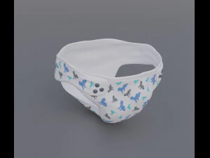 Baby Diaper 3D Model