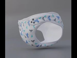 Baby Diaper 3D Model
