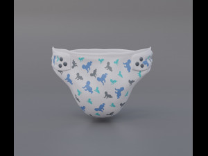 Baby Diaper Modèle 3D