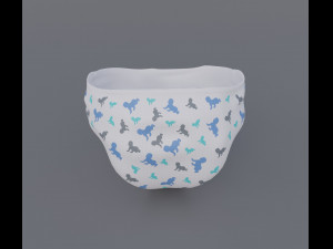 Baby Diaper Modèle 3D