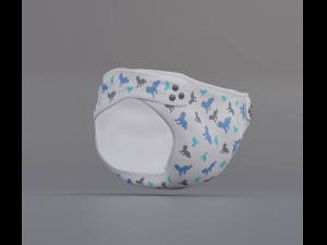 Baby Diaper Modèle 3D
