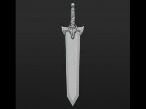 Dragon Slayer Sword 3D Принт Модель