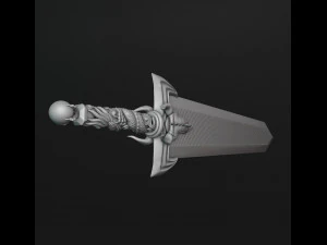 Dragon Slayer Sword 3D Print Model