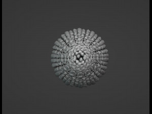 Sicilian Pigna - Pine Cone Ceramic 3Dプリントモデル
