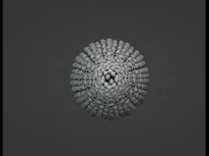 Sicilian Pigna - Pine Cone Ceramic 3D Print Model