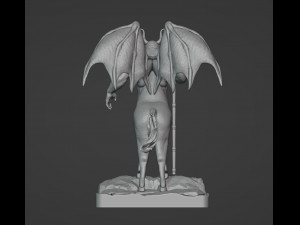 Gorilla Centaur Demon Modèles 3D en vedette