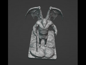 Gorilla Centaur Demon Modèles 3D en vedette