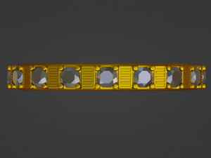 Diamond Ring Modelo de Impressão 3D