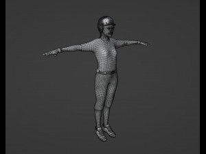 Female Softball Players Pack - Rigged 3D 모델