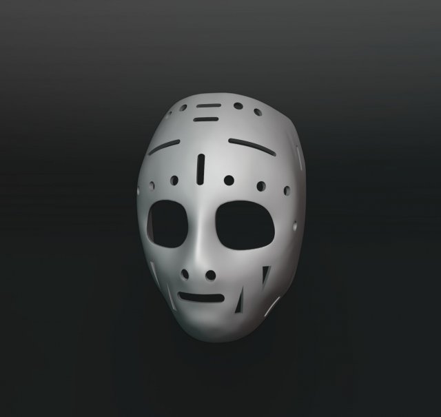 Gerry Cheevers Mask Hockey 3D प्रिंट मॉडल .c4d .max .obj .3ds .fbx .stl .blend 