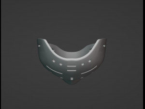 Gerry Cheevers Mask Hockey 3D प्रिंट मॉडल