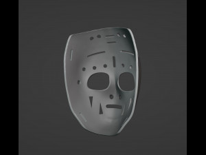 Gerry Cheevers Mask Hockey 3D प्रिंट मॉडल
