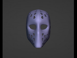 Ken Dryden Mask Hockey 3D Print Model